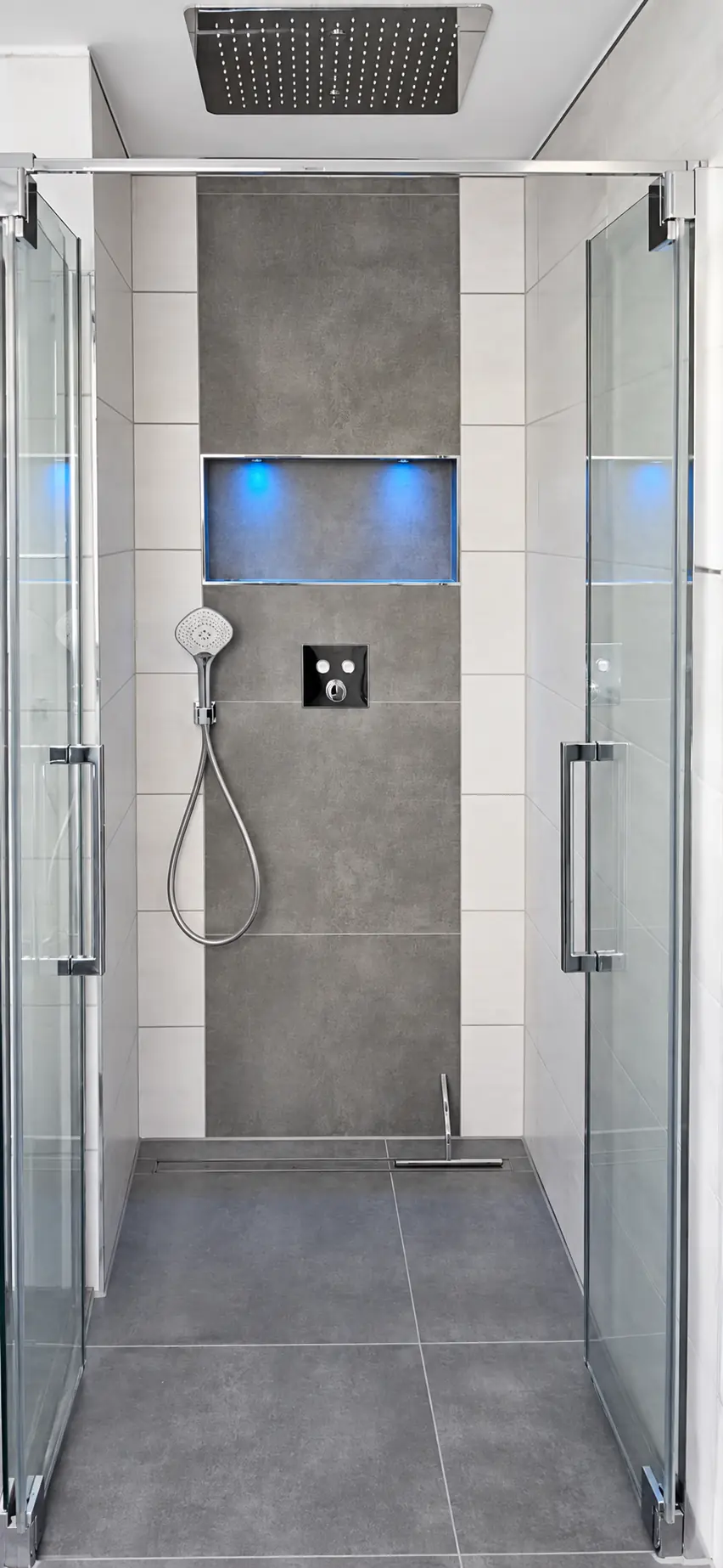 Fertiggestelltes Badezimmer