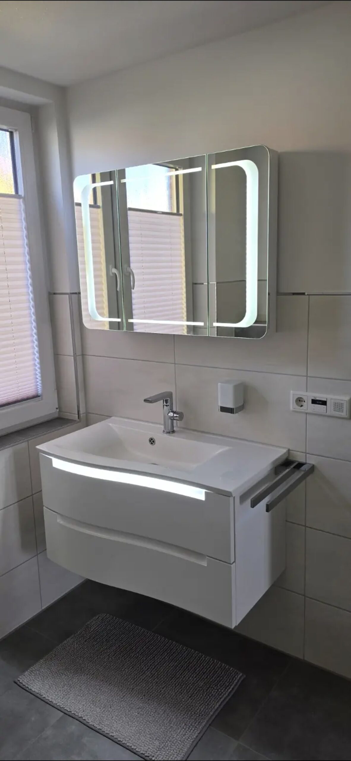 Modernisiertes Badezimmer